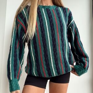 Vintage 3D Cable Knit